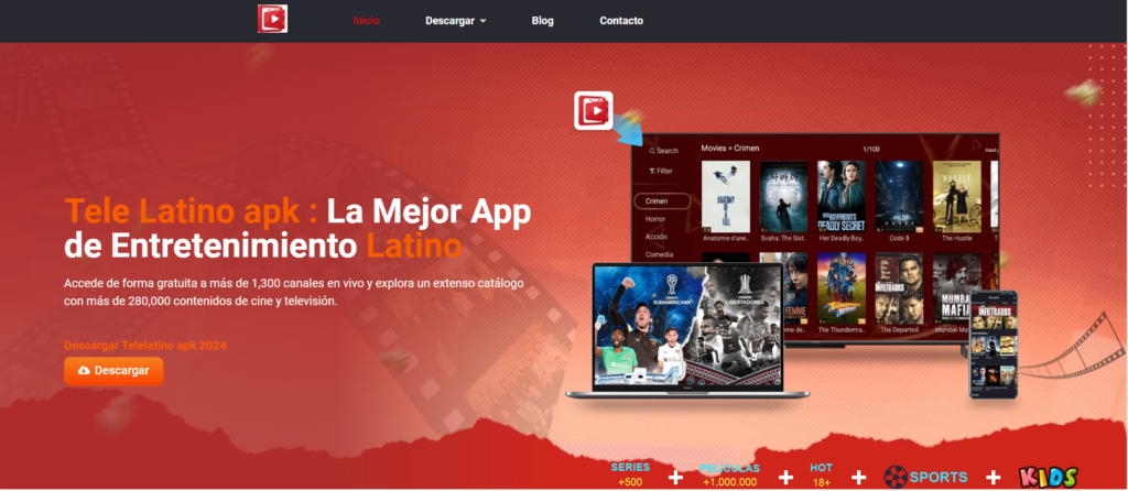 Tele Latino Premium APK Móvil y Smart TV (Gratis) 1